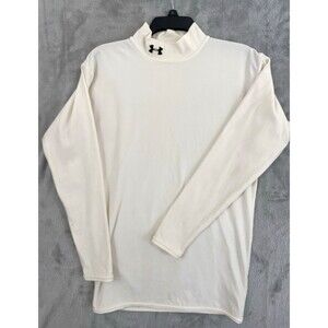 Men’s Polo Under Armour‎ Sz Xl Beige Performance Shirt